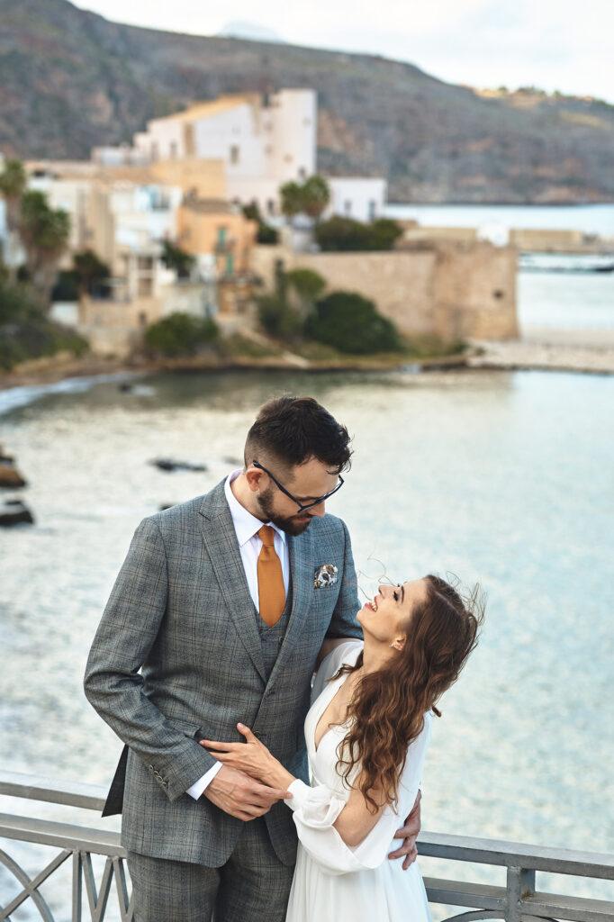 Ślub na Sycylii na tarasie