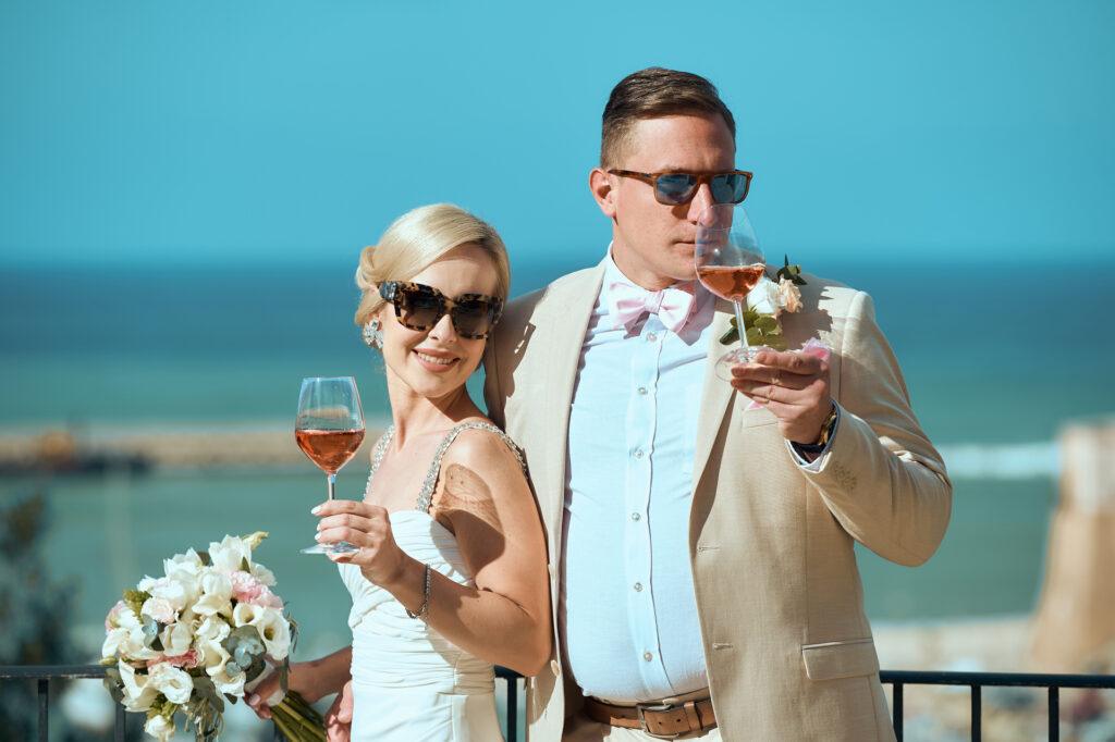 Ślub na Sycylii na tarasie