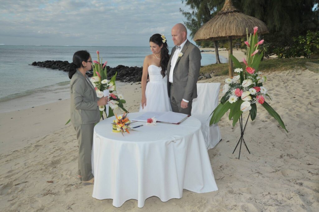 Ślub na Mautiriusie