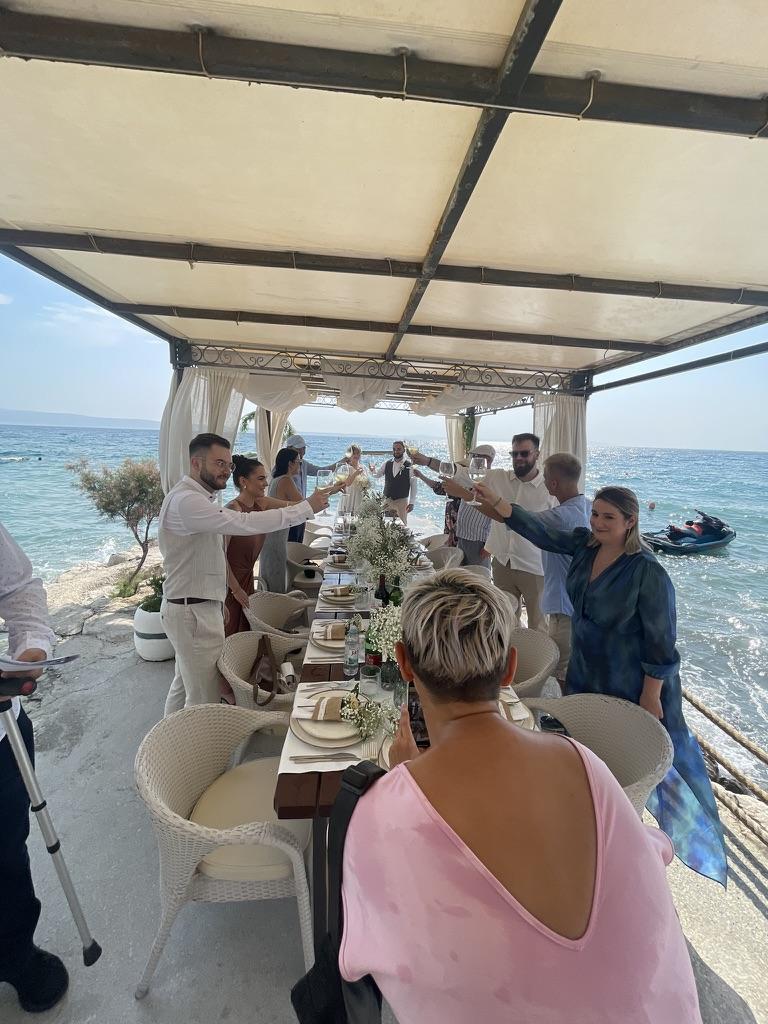 Ślub na plaży lub klimatycznym molo w Podstranie 4 Ślub w Chorwacji na plaży lub klimatycznym molo w Podstranie