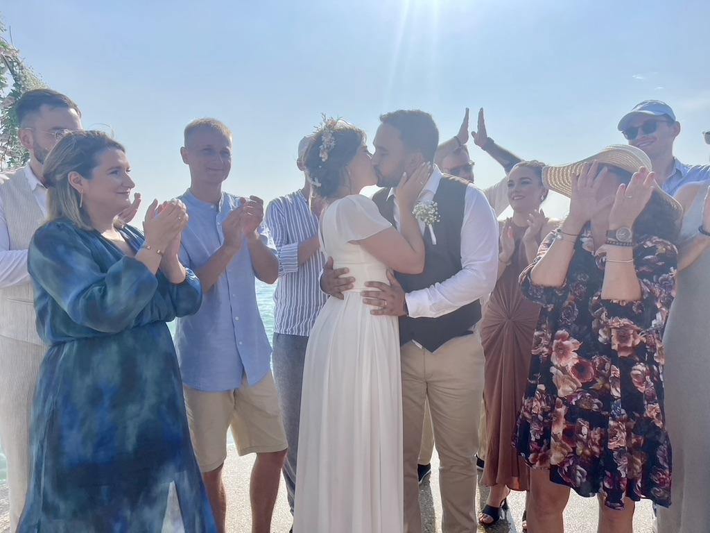 Ślub na plaży lub klimatycznym molo w Podstranie 12 Ślub w Chorwacji na plaży lub klimatycznym molo w Podstranie