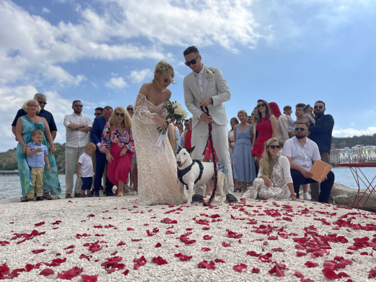 Ślub w Chorwacji na plaży - Trogir