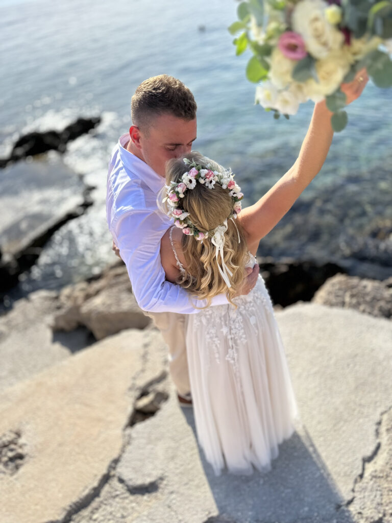 Ślub Chorwacji w wersji klubu plażowego BOHO w Makarskiej