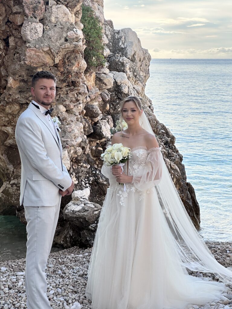 Ślub w Chorwacji, Dubrovnik na plaży 12 Ślub w Chorwacji na plaży - Dubrovnik