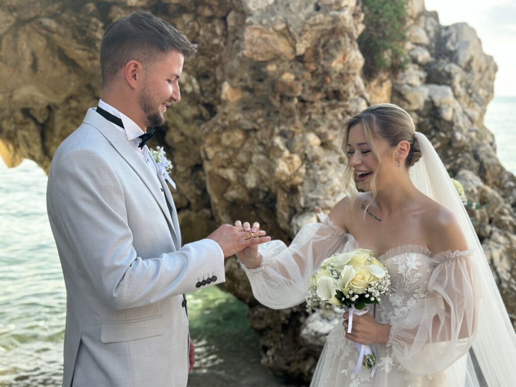 Ślub w Chorwacji, Dubrovnik na plaży 10 Ślub w Chorwacji na plaży - Dubrovnik