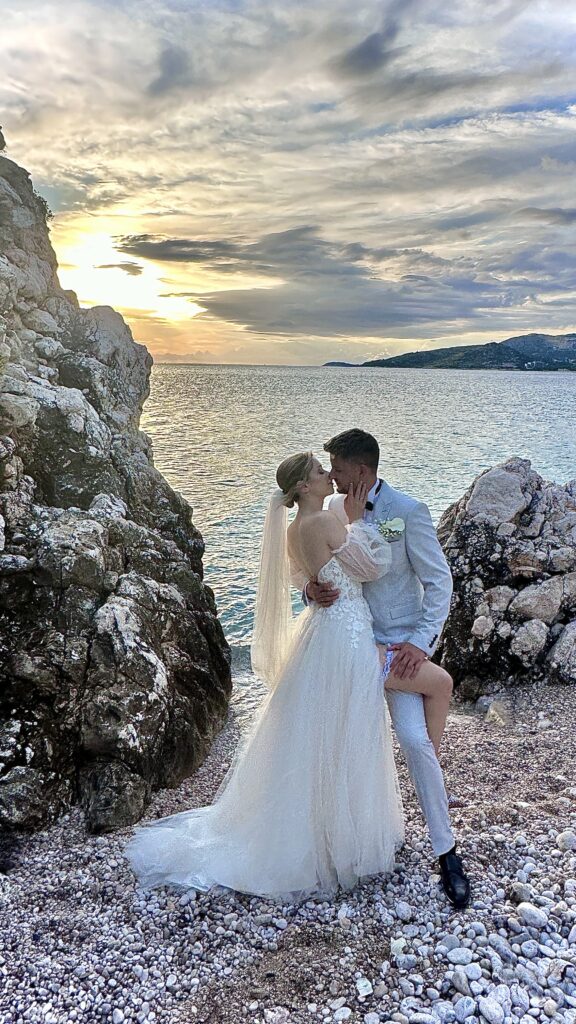 Ślub w Chorwacji, Dubrovnik na plaży 6 Ślub w Chorwacji na plaży - Dubrovnik