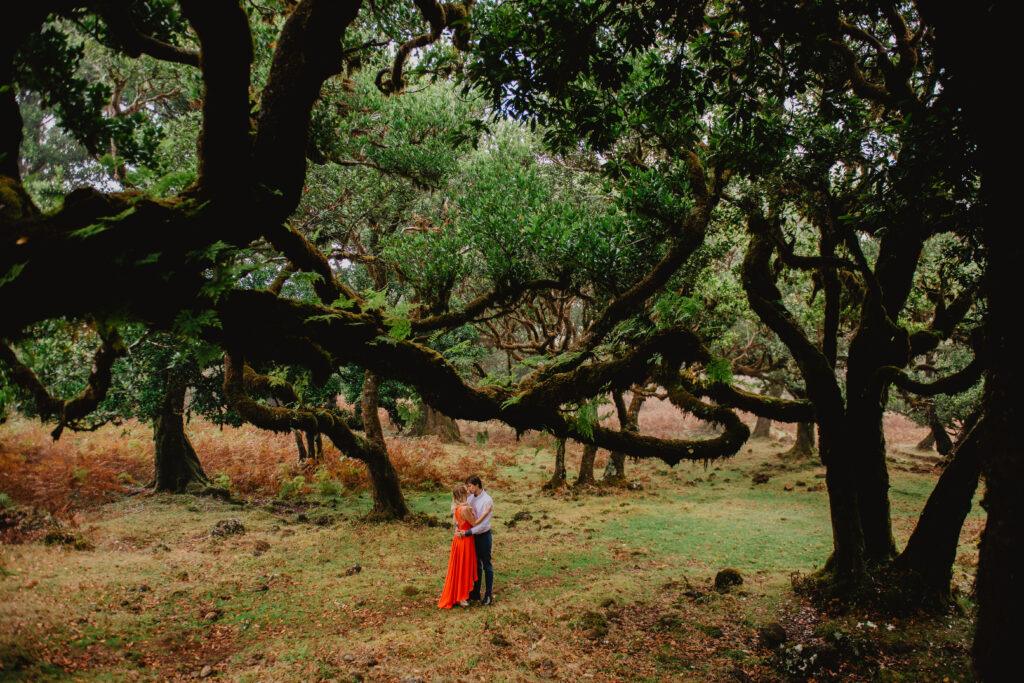 Ślub na Maderze Las Fanal