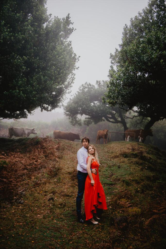 Ślub na Maderze Las Fanal