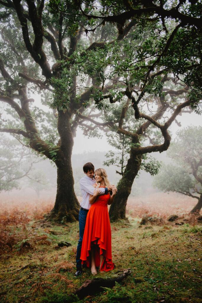 Ślub na Maderze Las Fanal