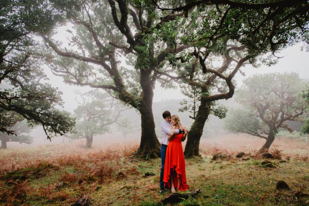 Ślub na Maderze Las Fanal