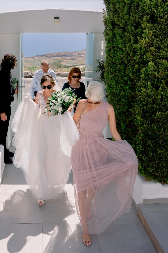 Ślub na Santorini Taras Le Ciel