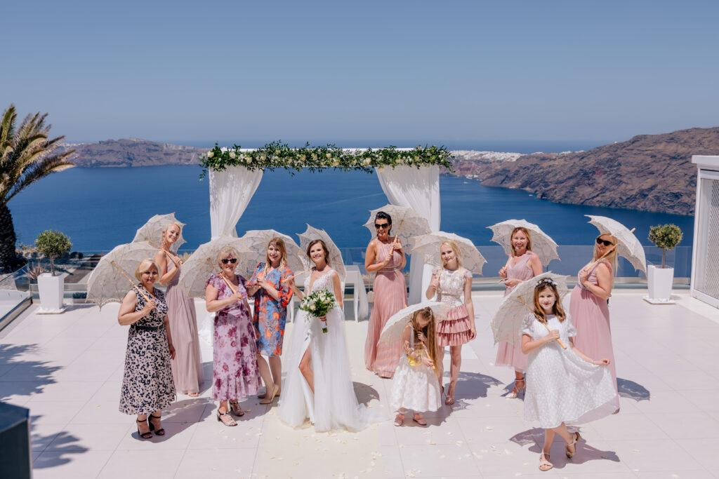 Ślub na Santorini 24 Ślub na Santorini Taras Le Ciel