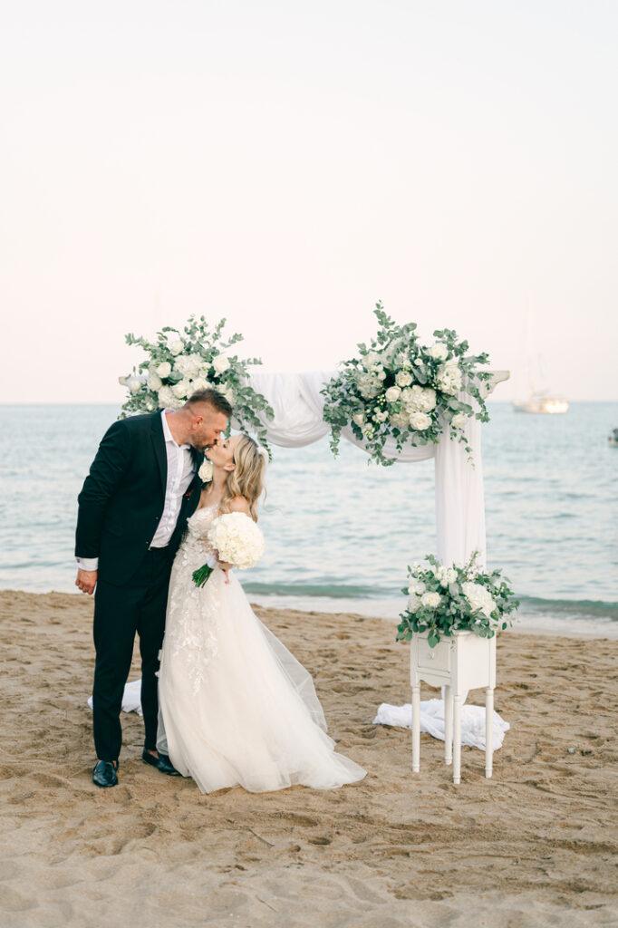 Ślub na Rodos na plaży 1 Ślub na Rodos na plaży