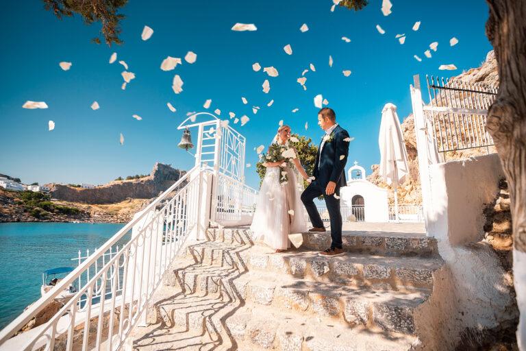 Ślub na Rodos Zatoka św Pawła