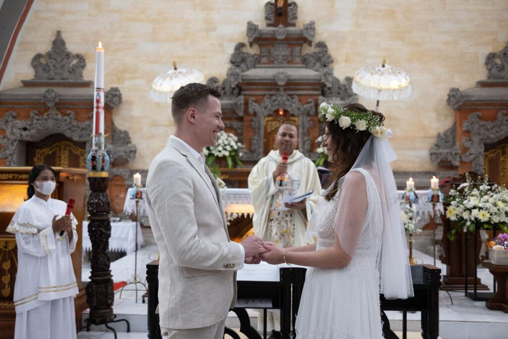 Ślub na Bali - ślub kościelny