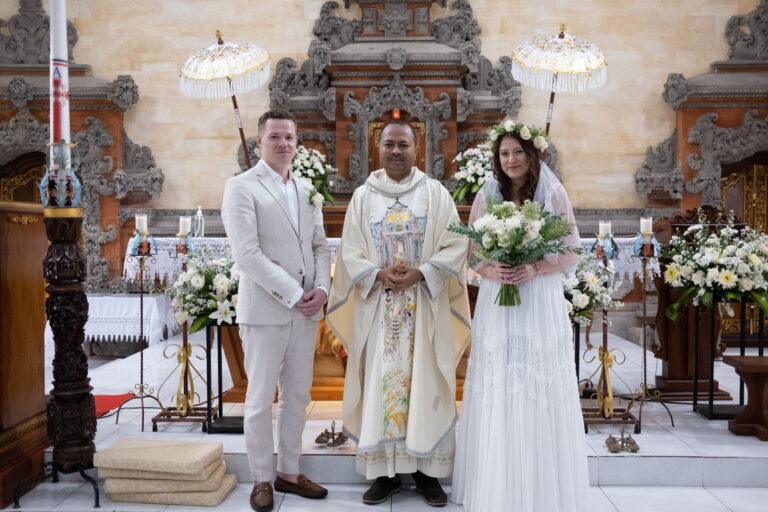 Ślub na Bali - ślub kościelny