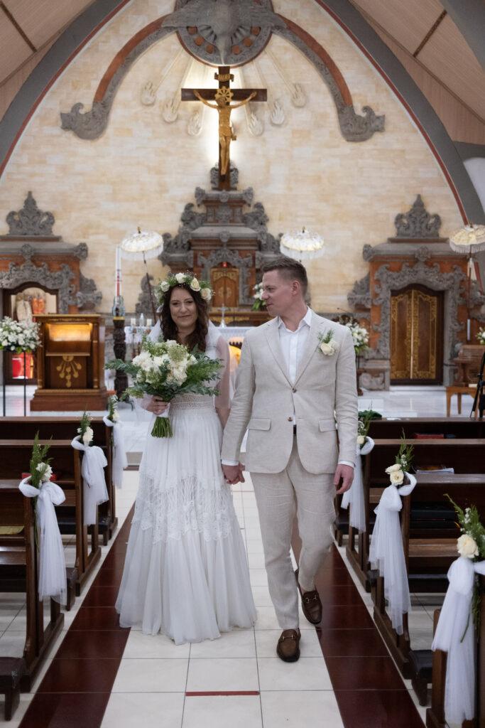 Ślub na Bali - ślub kościelny