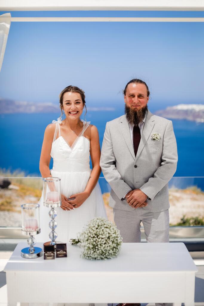 Ślub na Santorini 26 Ślub na Santorini Taras Le Ciel