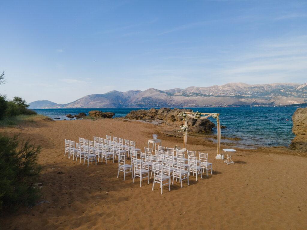 Ślub na Kefalonii na plaży 9 Ślub na Kefalonii, Ślub w Grecji