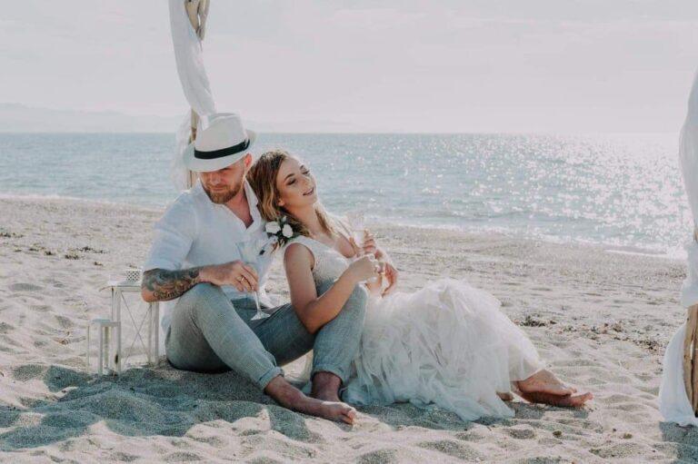 Ślub na Korfu - ślub cywilny na plaży