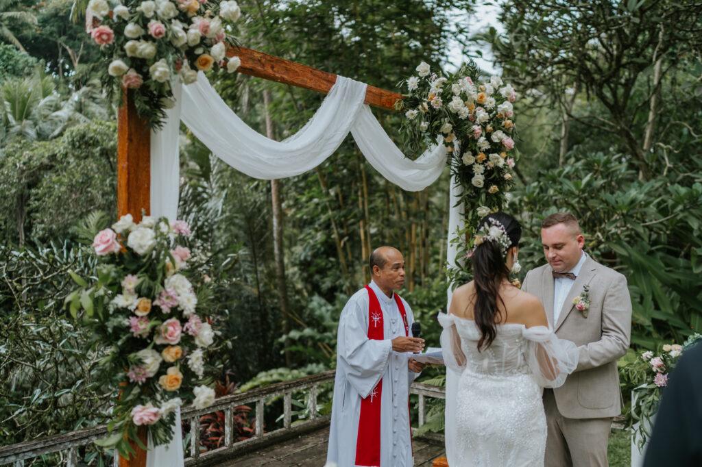 Ślub na Bali w dżungli