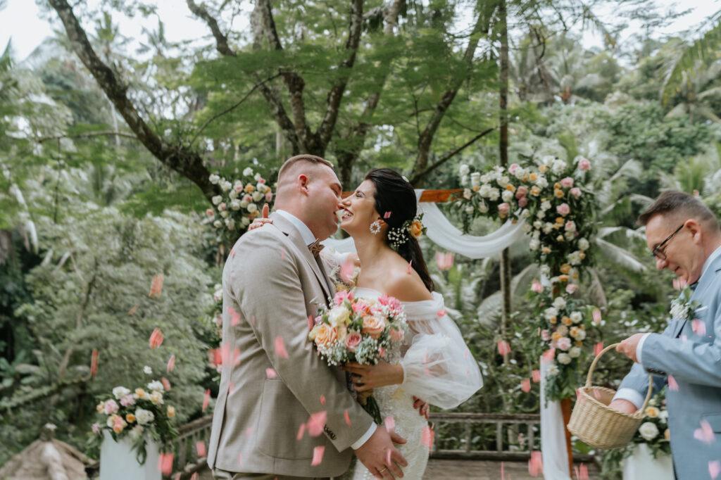 Ślub na Bali w dżungli