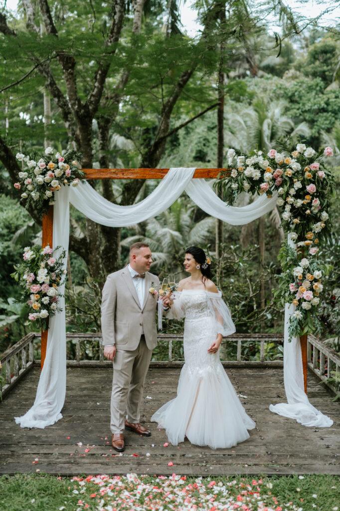 Ślub na Bali 31 Ślub na Bali w dżungli