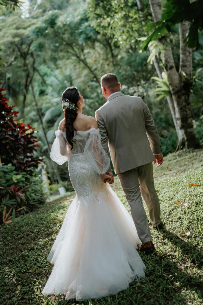 Ślub na Bali w dżungli