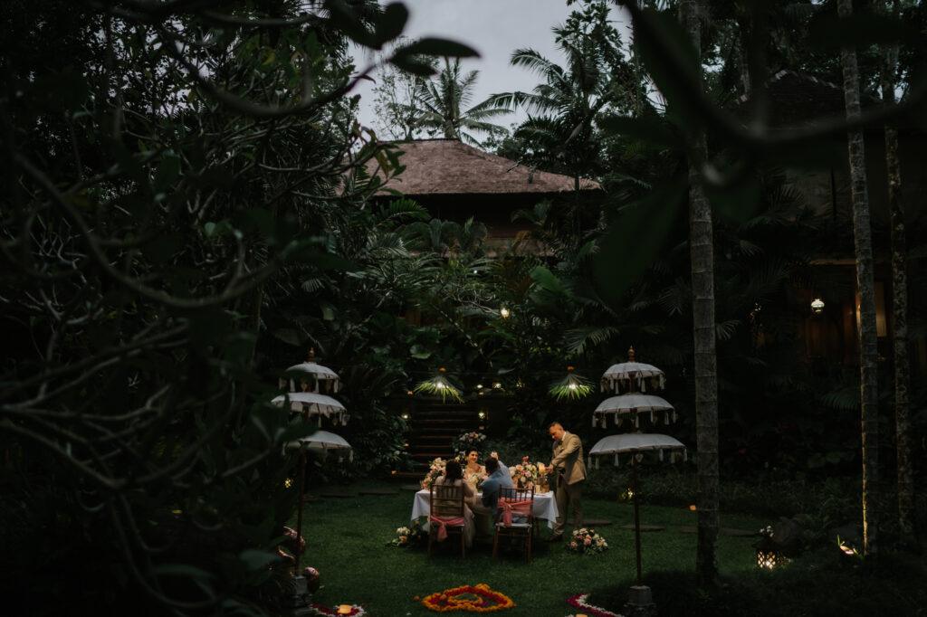 Ślub na Bali w dżungli