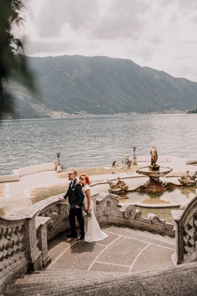 Ślub nad Jeziorem Como we Włoszech 2 Ślub nad Jeziorem Como we Włoszech