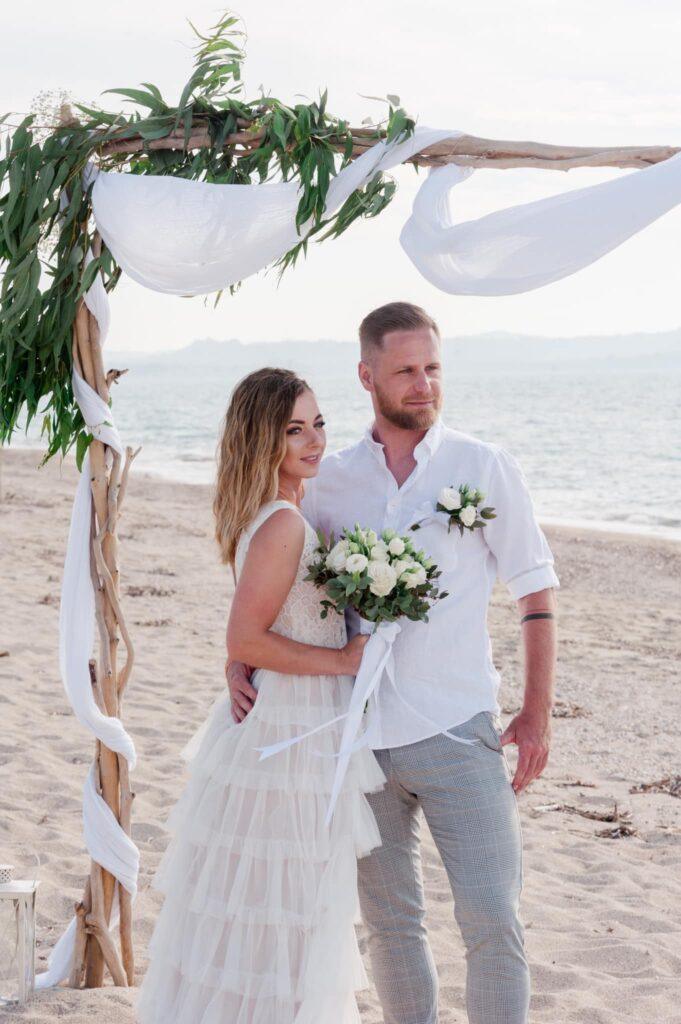 Ślub na Korfu 19 Ślub na Korfu - ślub cywilny na plaży