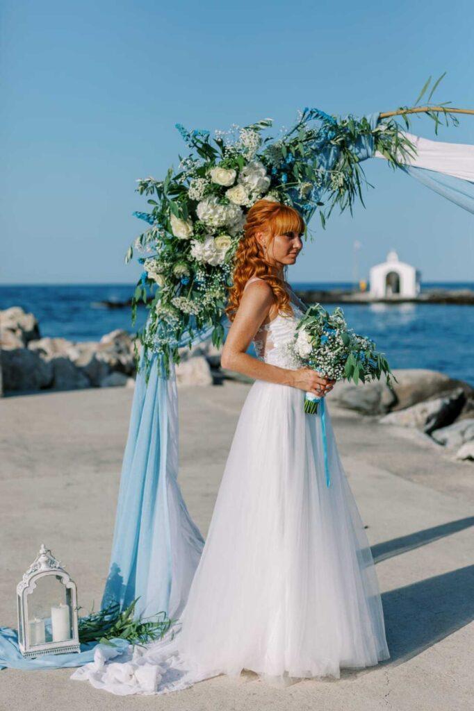 Ślub w Grecji 39 Ślub na Krecie przed grecką kapliczką