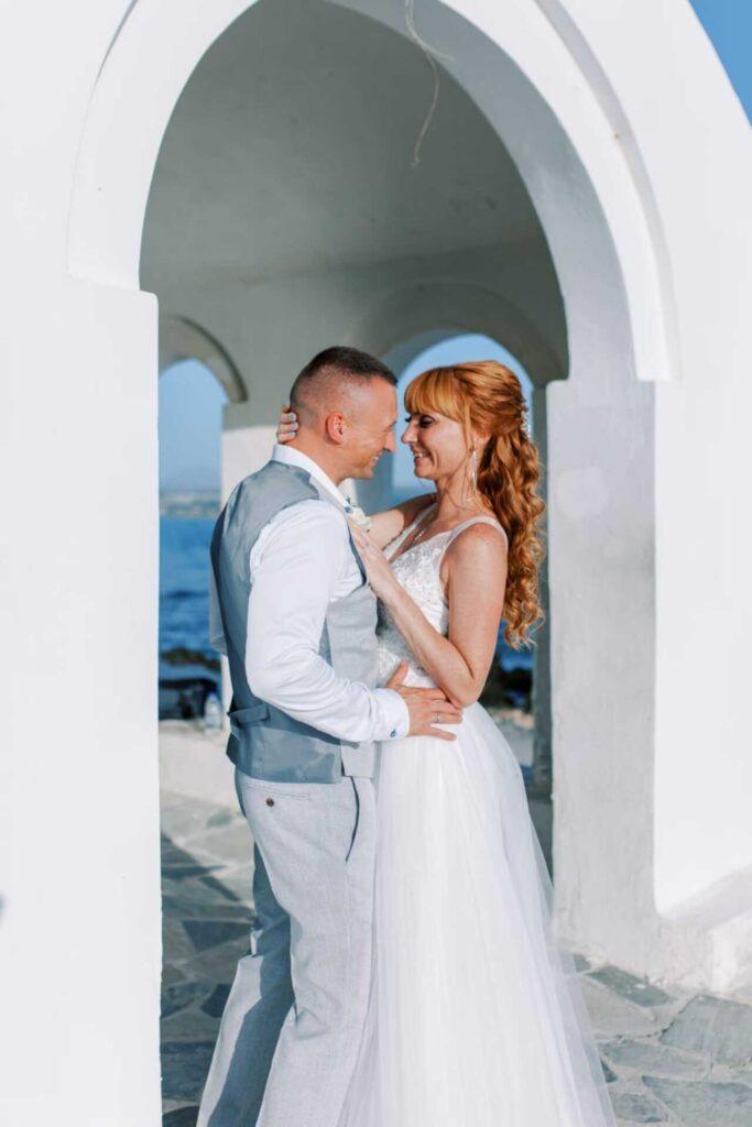 Ślub w Grecji 29 Ślub na Krecie przed grecką kapliczką