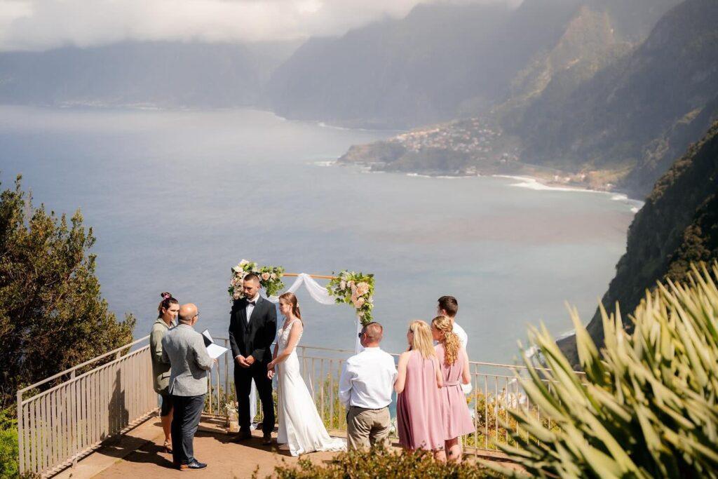 Ślub na Maderze Miradouro Eira da Achada
