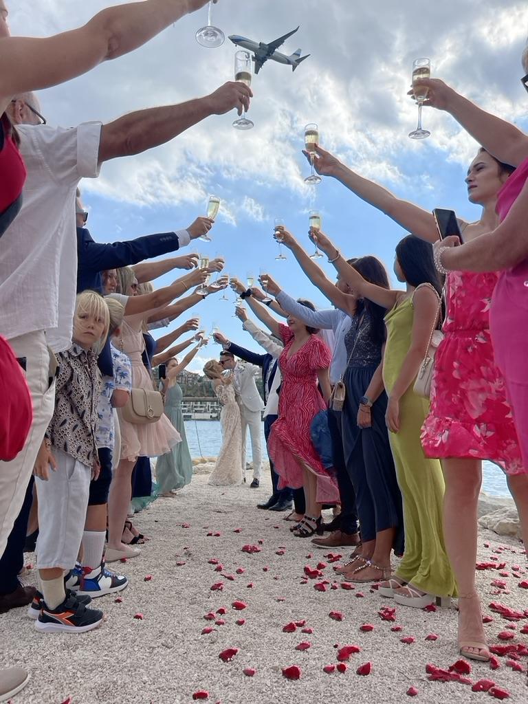 Ślub w Chorwacji - Dominika i Dominik 🌺🐾🍾 14 Ślub w Chorwacji na plaży - Dominika i Dominik