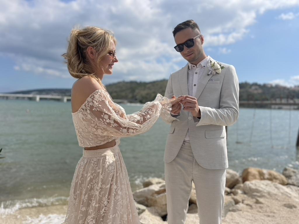 Ślub w Chorwacji - Dominika i Dominik 🌺🐾🍾 8 Ślub w Chorwacji na plaży - Dominika i Dominik