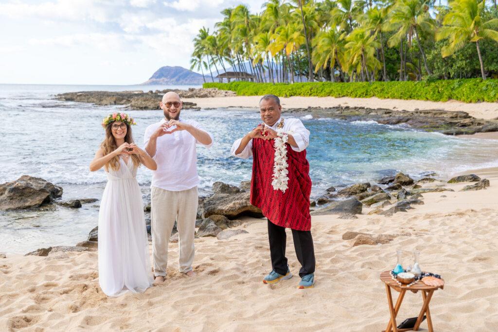 Joanna i Mateusz - ślub na Hawajach