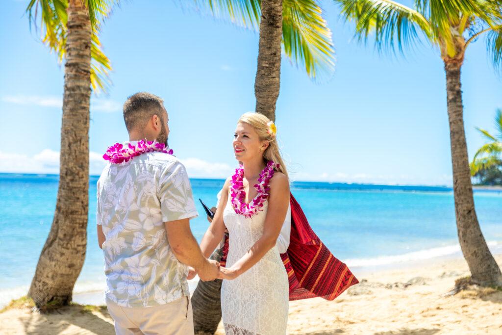 Ewa i Dawid - ślub na Hawajach