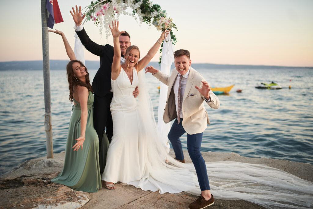 Agnieszka i Konrad – Ślub kościelny w Chorwacji