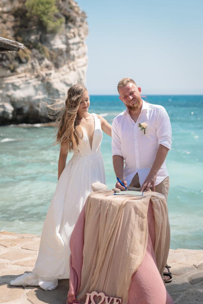 Klaudia i Piotr - ślub na Zakynthos