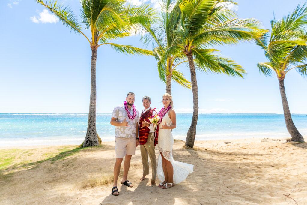 Ewa i Dawid - ślub na Hawajach