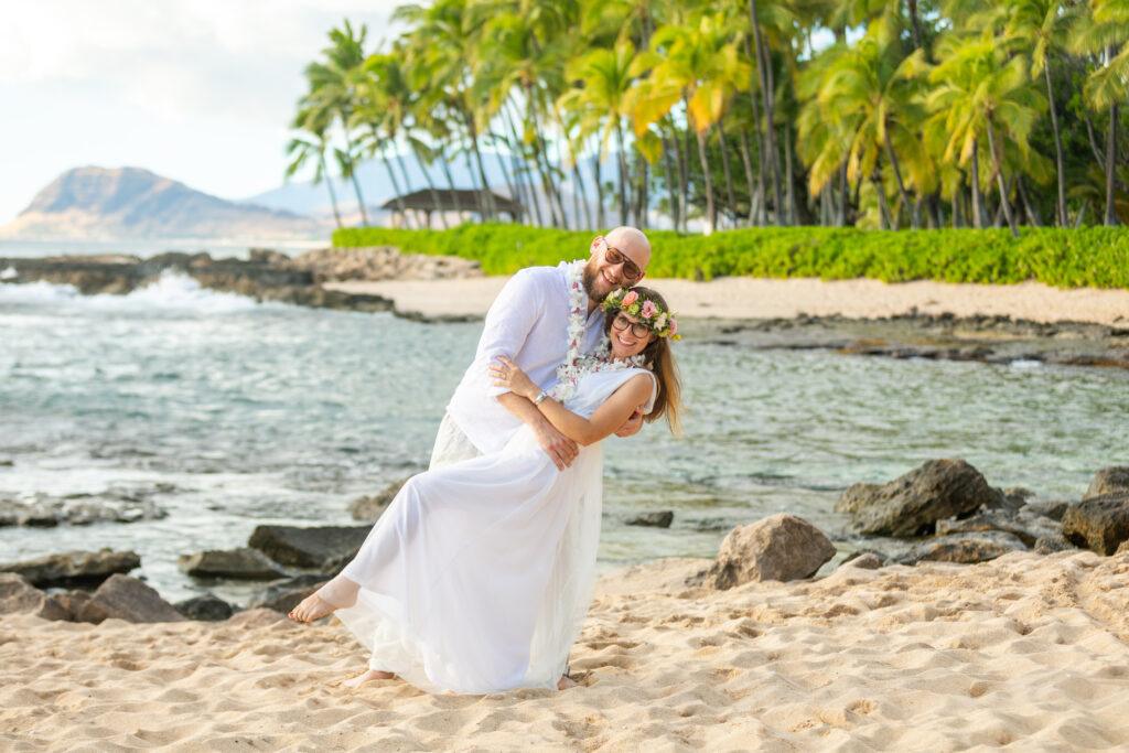 Joanna i Mateusz - ślub na Hawajach