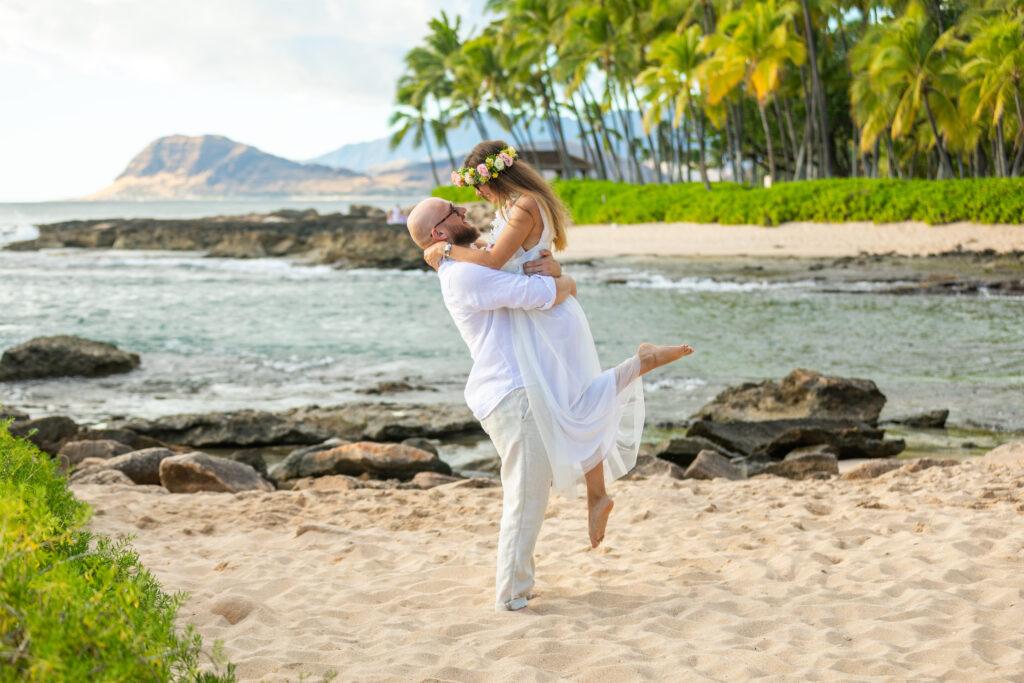 Joanna i Mateusz - ślub na Hawajach