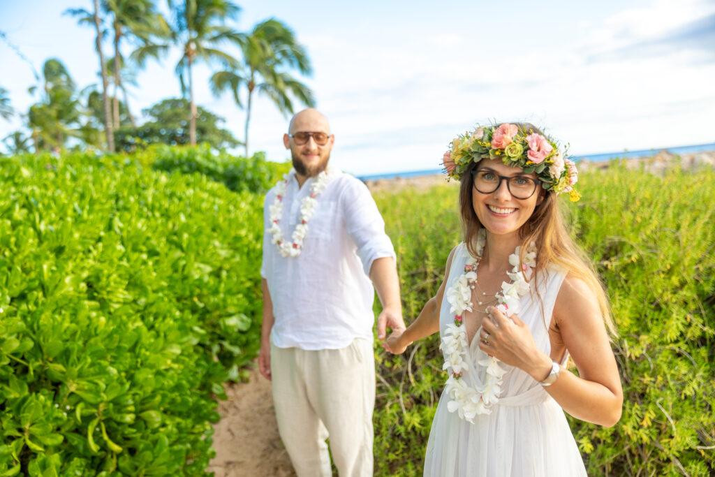 Joanna i Mateusz - ślub na Hawajach