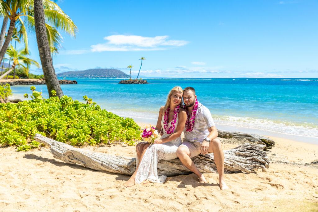 Ewa i Dawid - ślub na Hawajach