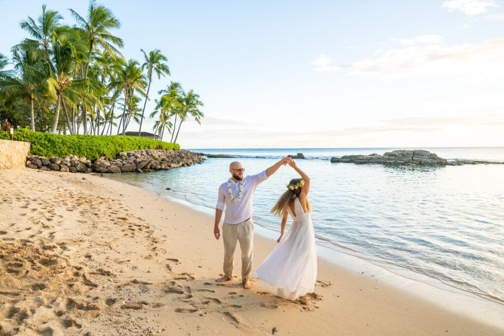 Joanna i Mateusz - ślub na Hawajach