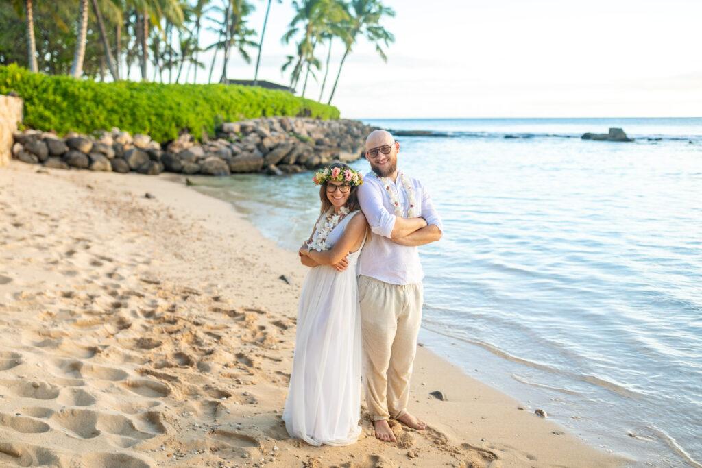 Joanna i Mateusz - ślub na Hawajach