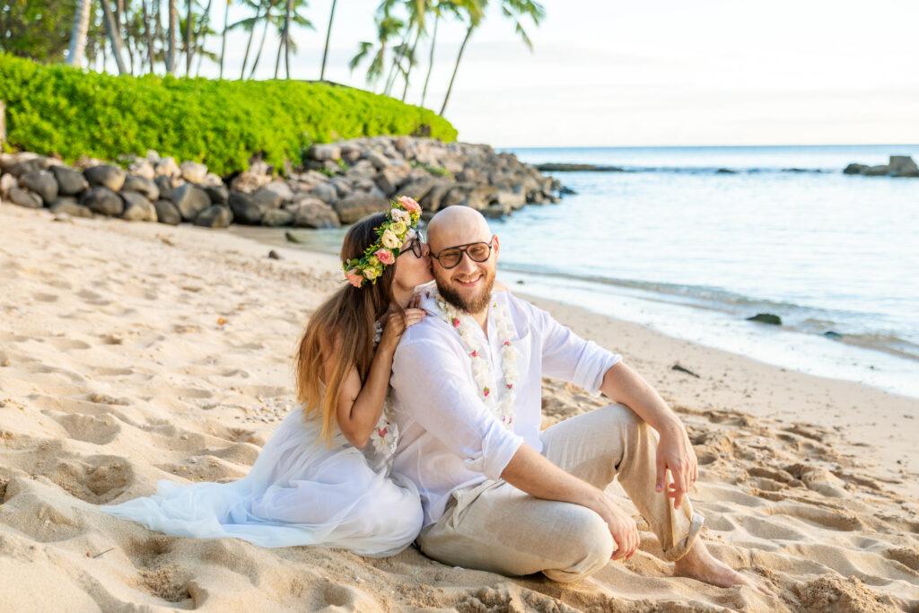 Joanna i Mateusz - ślub na Hawajach