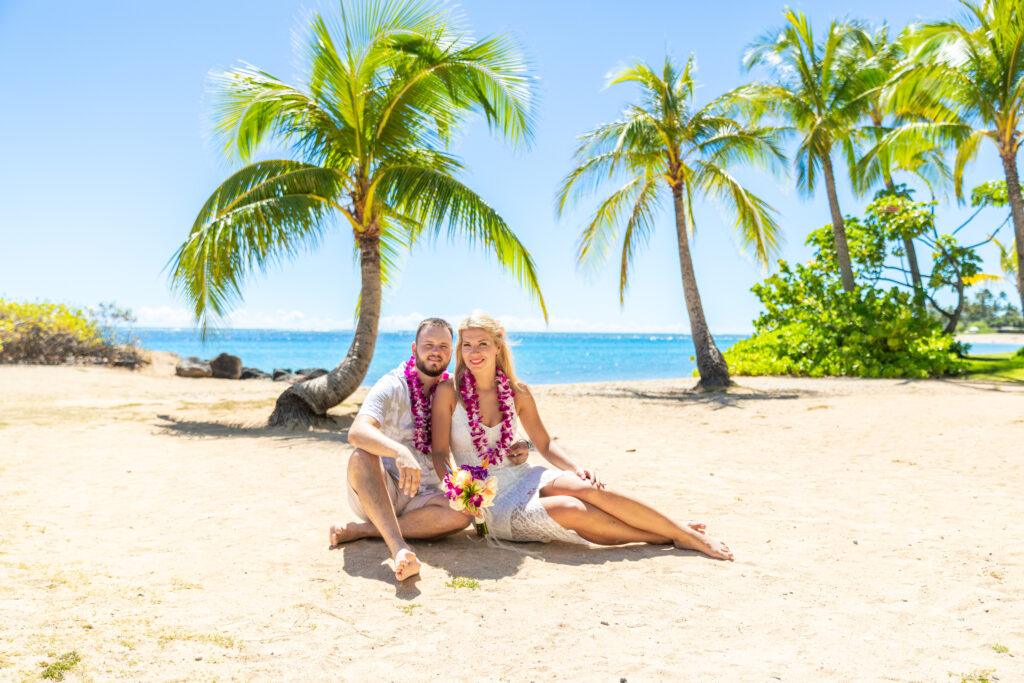 Ewa i Dawid - ślub na Hawajach