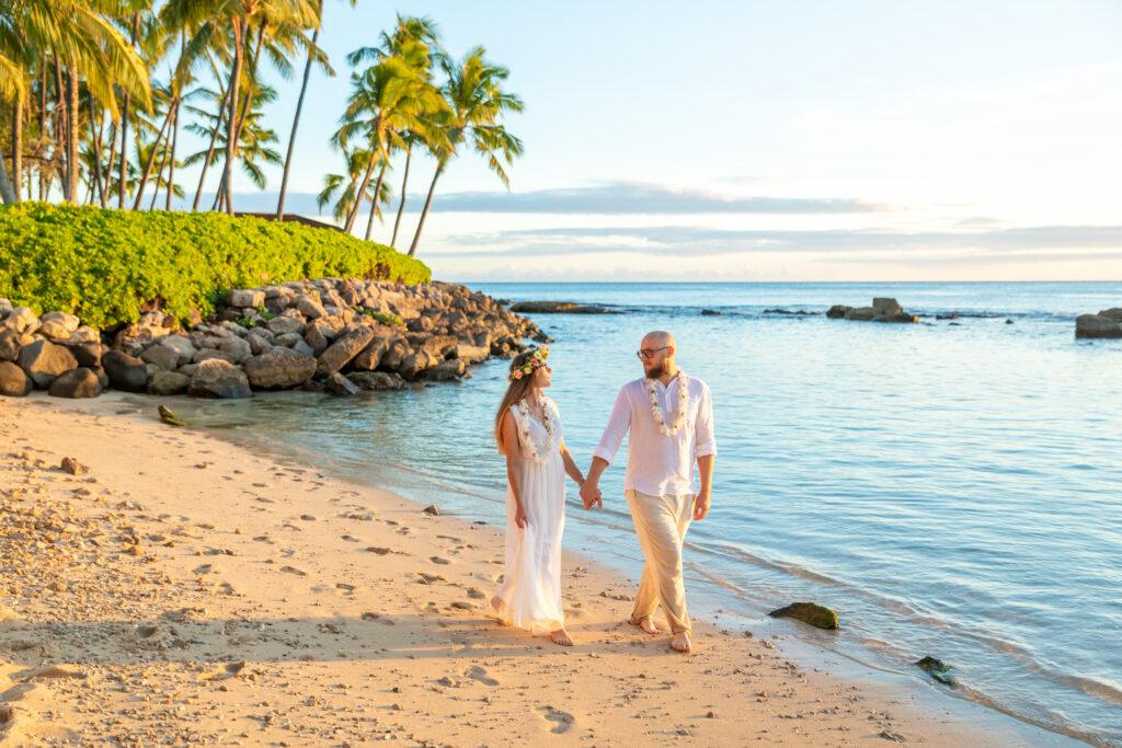 Joanna i Mateusz - ślub na Hawajach